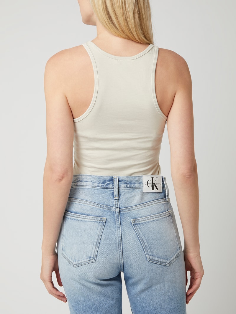 Top aus Baumwolle  in offwhite