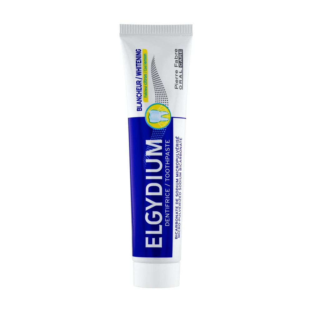 Oral Care ELGYDIUM Blancheur Citron Tube 75 ml dentifrice