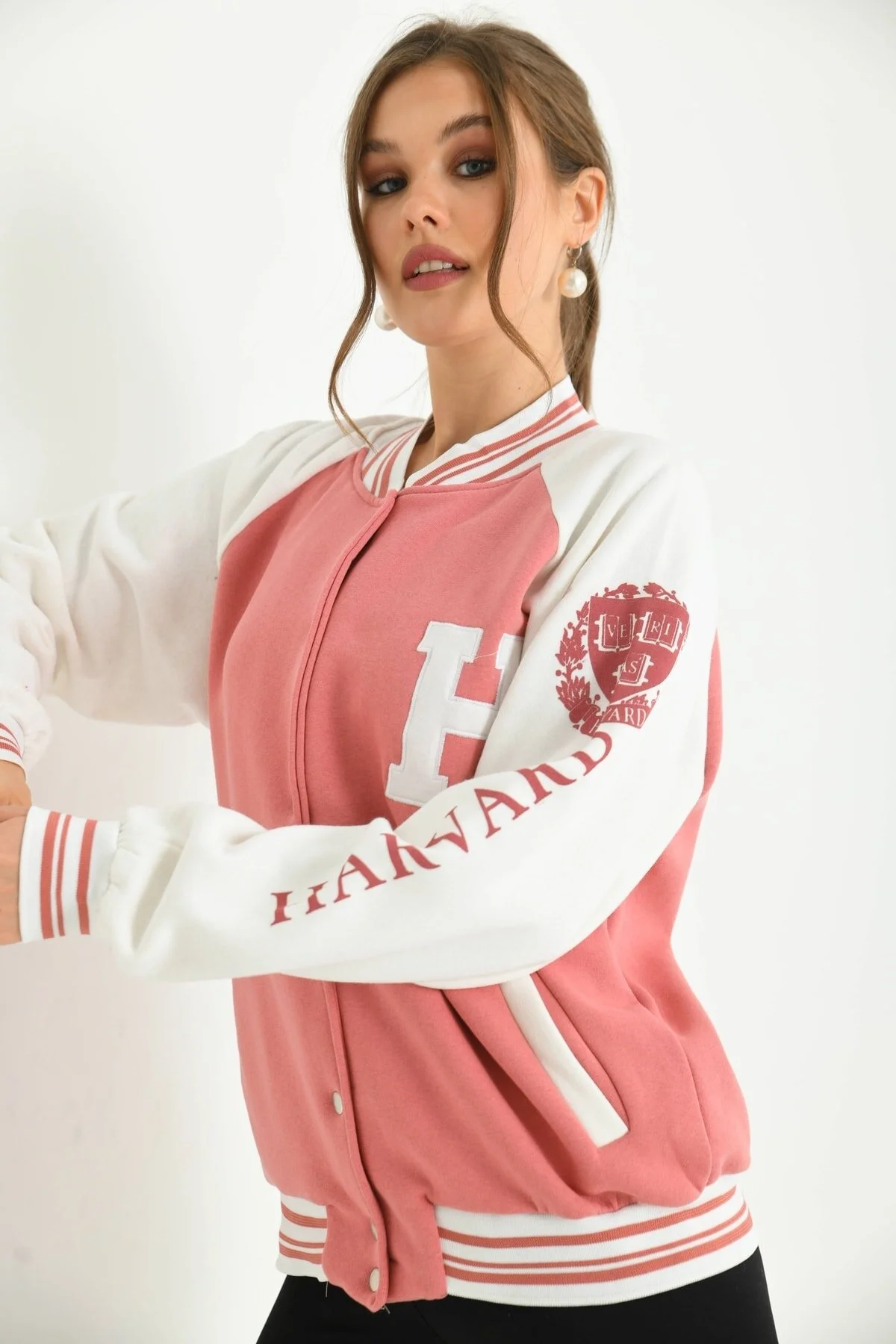 VOLT CLOTHİNG  Bedruckte Collegejacke für Unisex