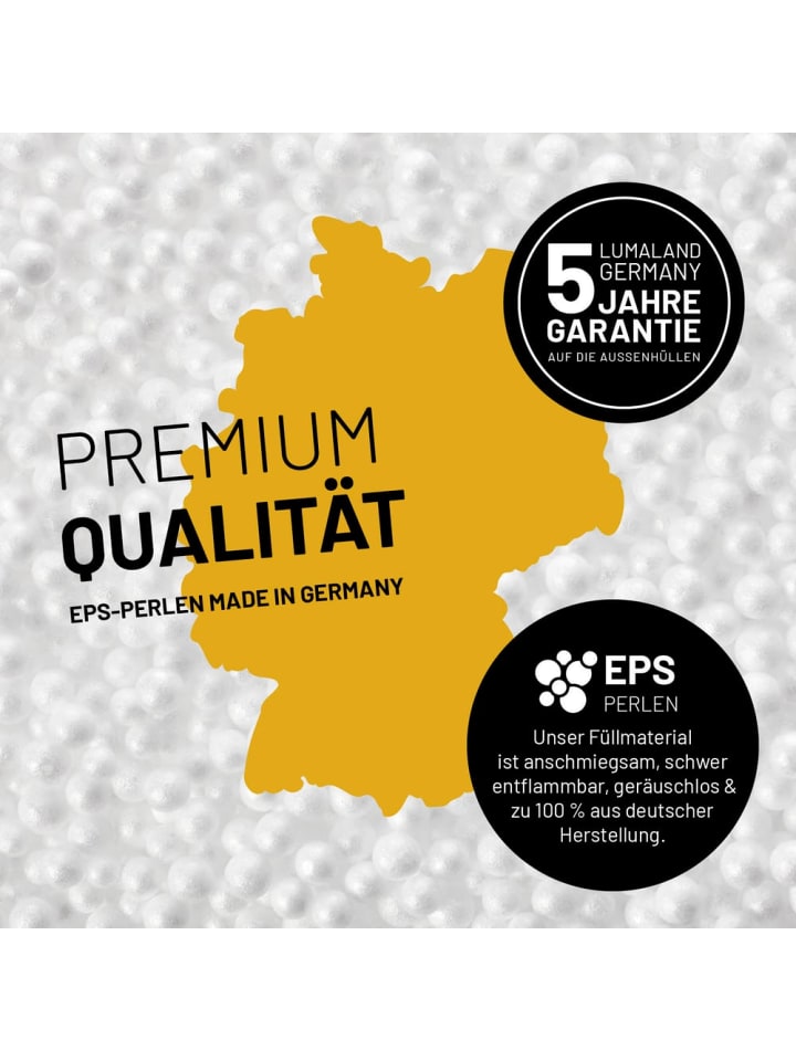 Lumaland LUMALAND Sitzsack Classic XXL (380 L) - In- & outdoor - Senfgelb günstig kaufen onesize