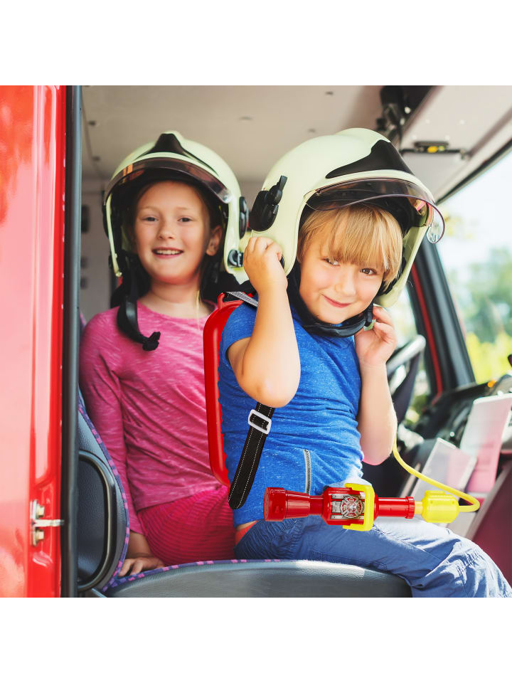 relaxdays Wasserspritze Feuerwehr in Rot/Gelb günstig kaufen onesize