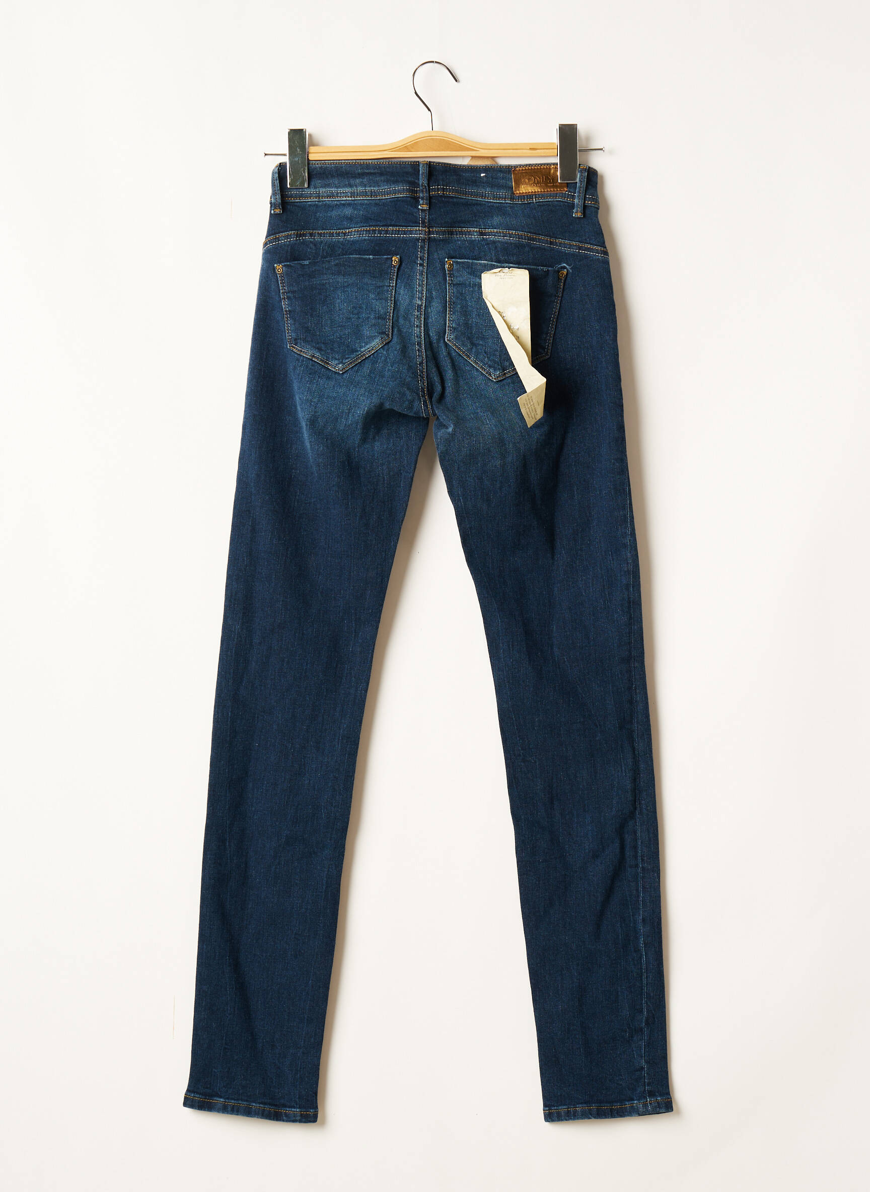 Only Jeans Coupe Slim Femme couleur bleu
