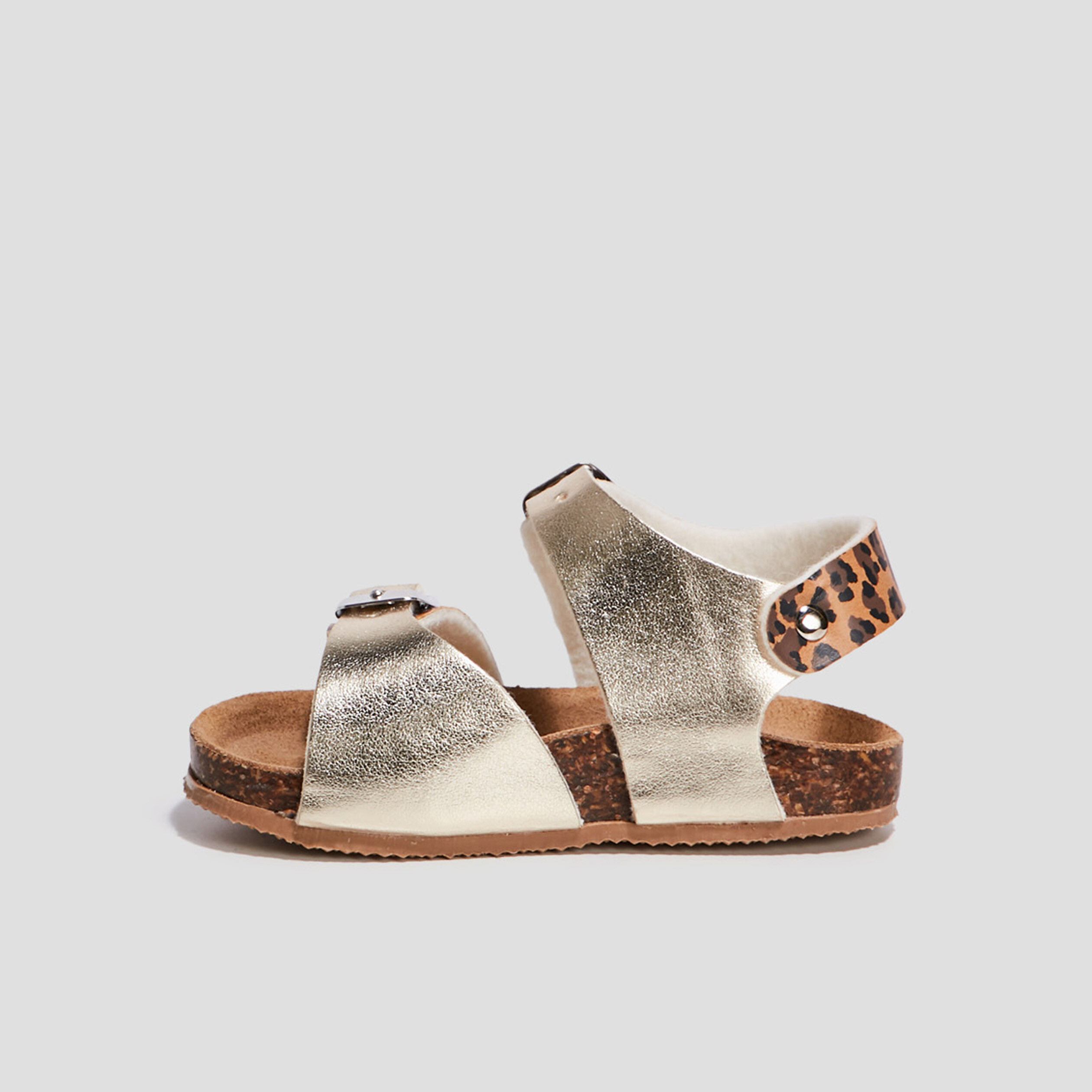 Sandales jaune or bébé fille | La Halle