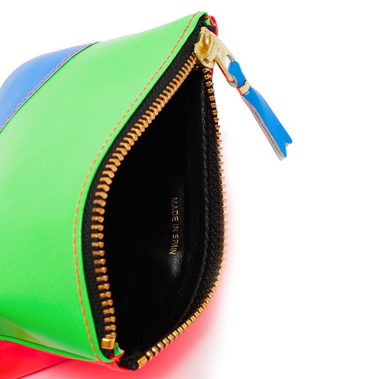 Comme des Garcons Wallet Super Fluo green/orange
