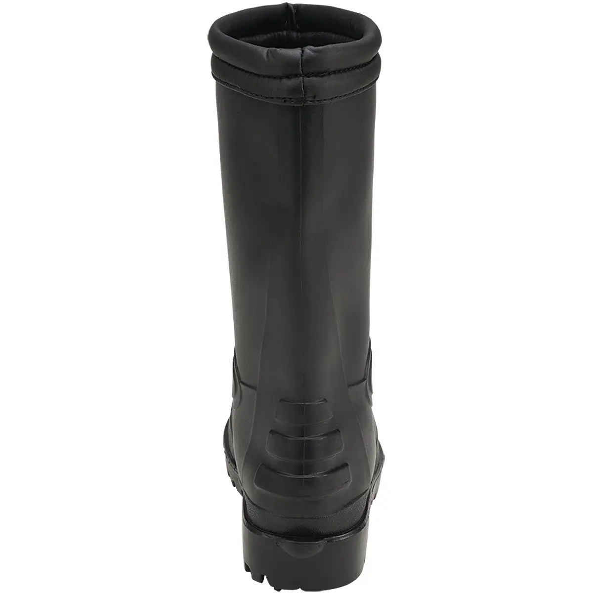 Gummistiefel mit Futter schwarz