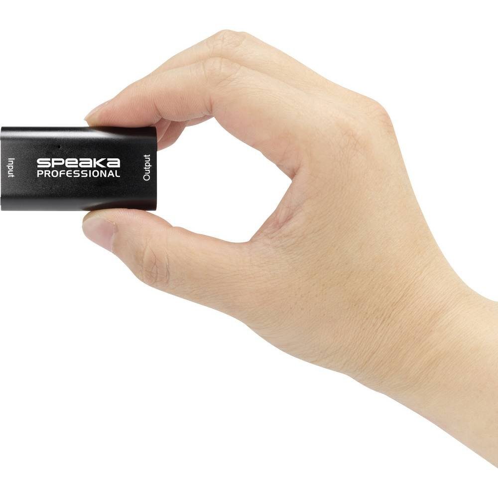 SpeaKa Professional UHD HDMI-Repeater 3840x2160 Pixel ohne Smart-Home-Steuerelement
