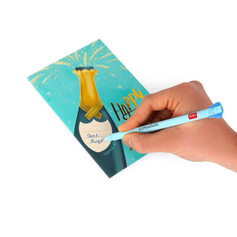 Cartões de felicitação para raspar - Bola de Cristal