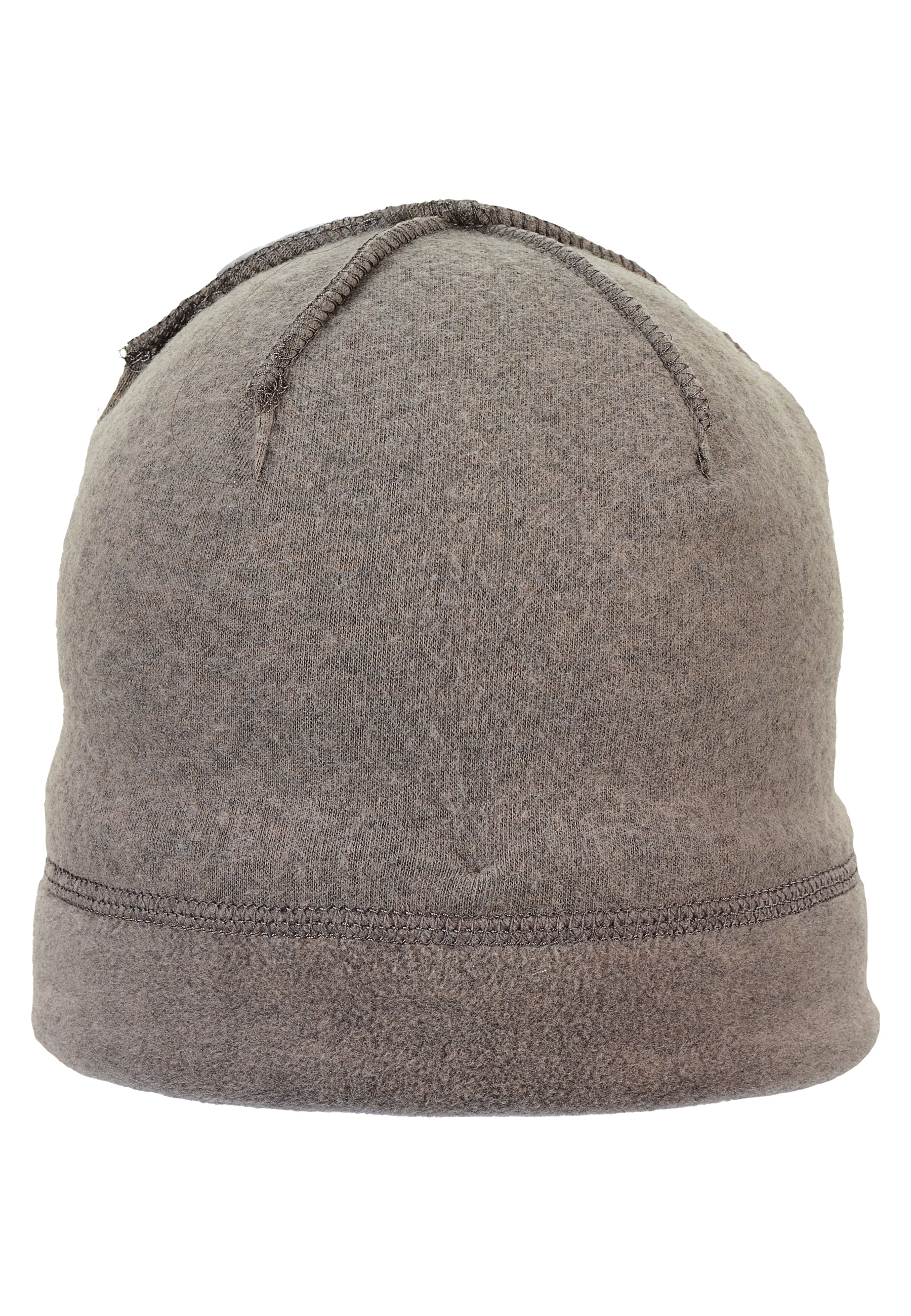 Beanie aus Microfleece mit Logo-Patch