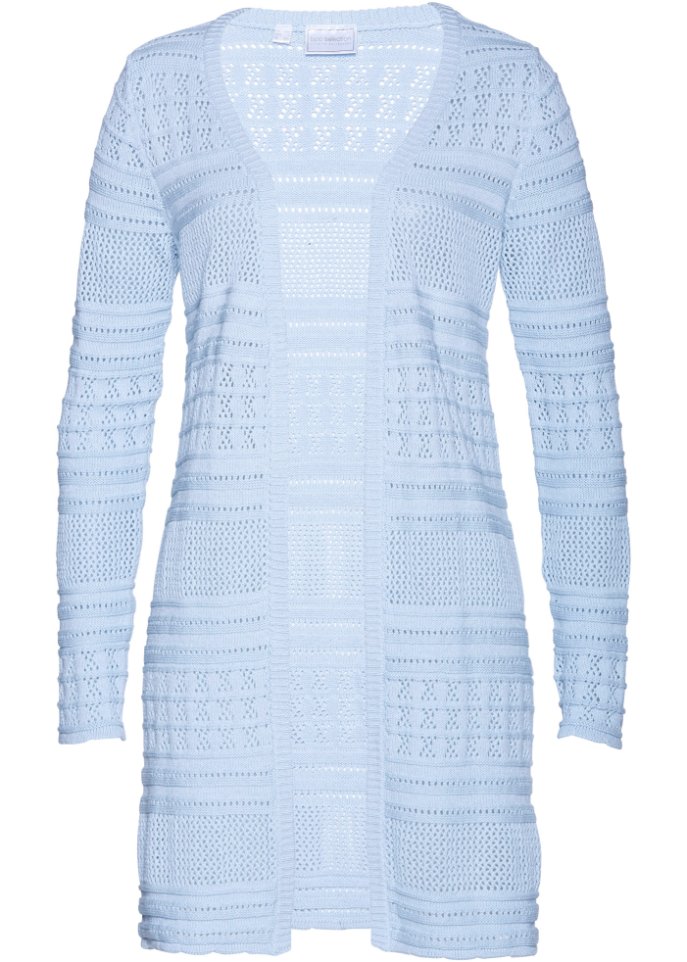 Strickjacke mit Leinenanteil