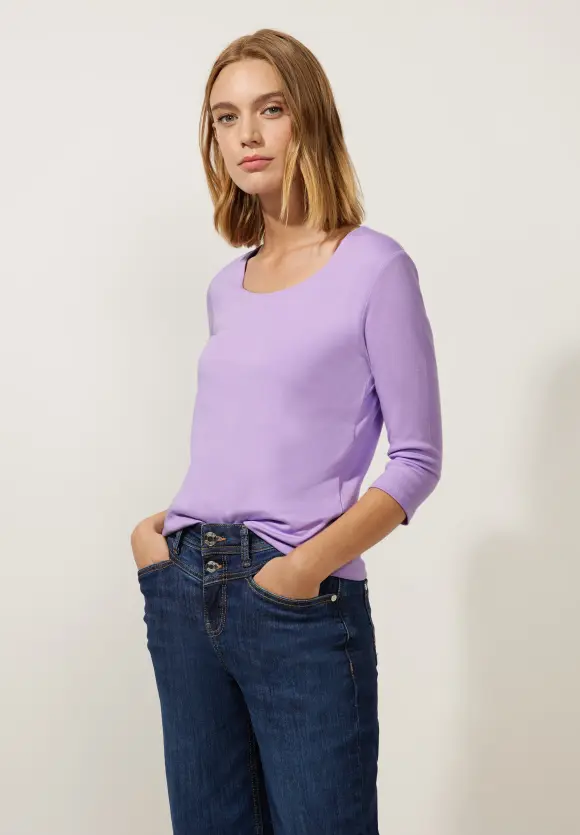 Street One Shirt in Unifarbe