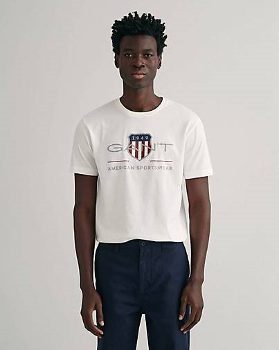 GANT Herren T-Shirt ARCHIVE SHIELD