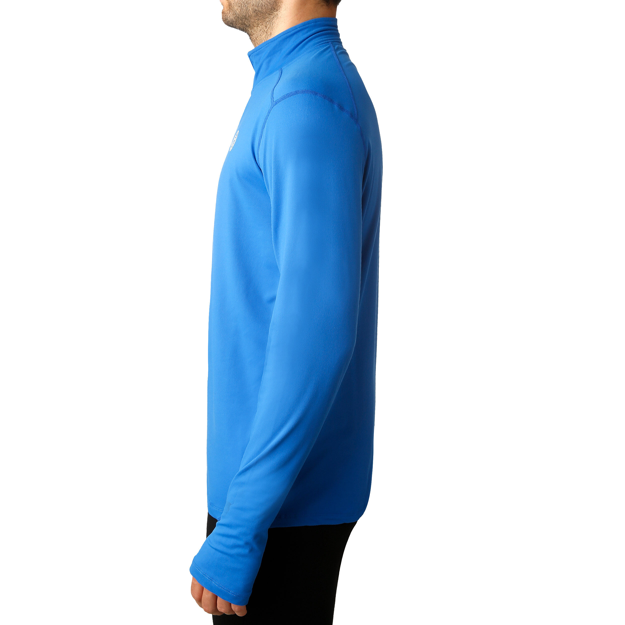 Zac Tech Half Zip Longsleeve Herren - Blau, Weiß