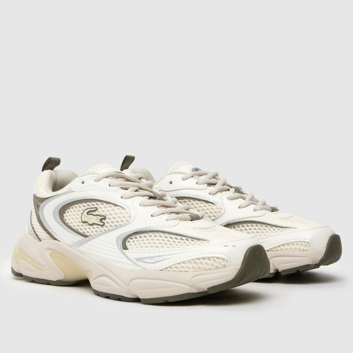 Lacoste Storm 96 2k – Vitt och grönt – Sneakers