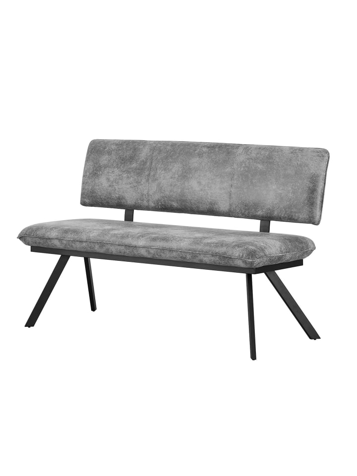 B&D Home Sitzbank JUNA, Grau, 140cm günstig kaufen