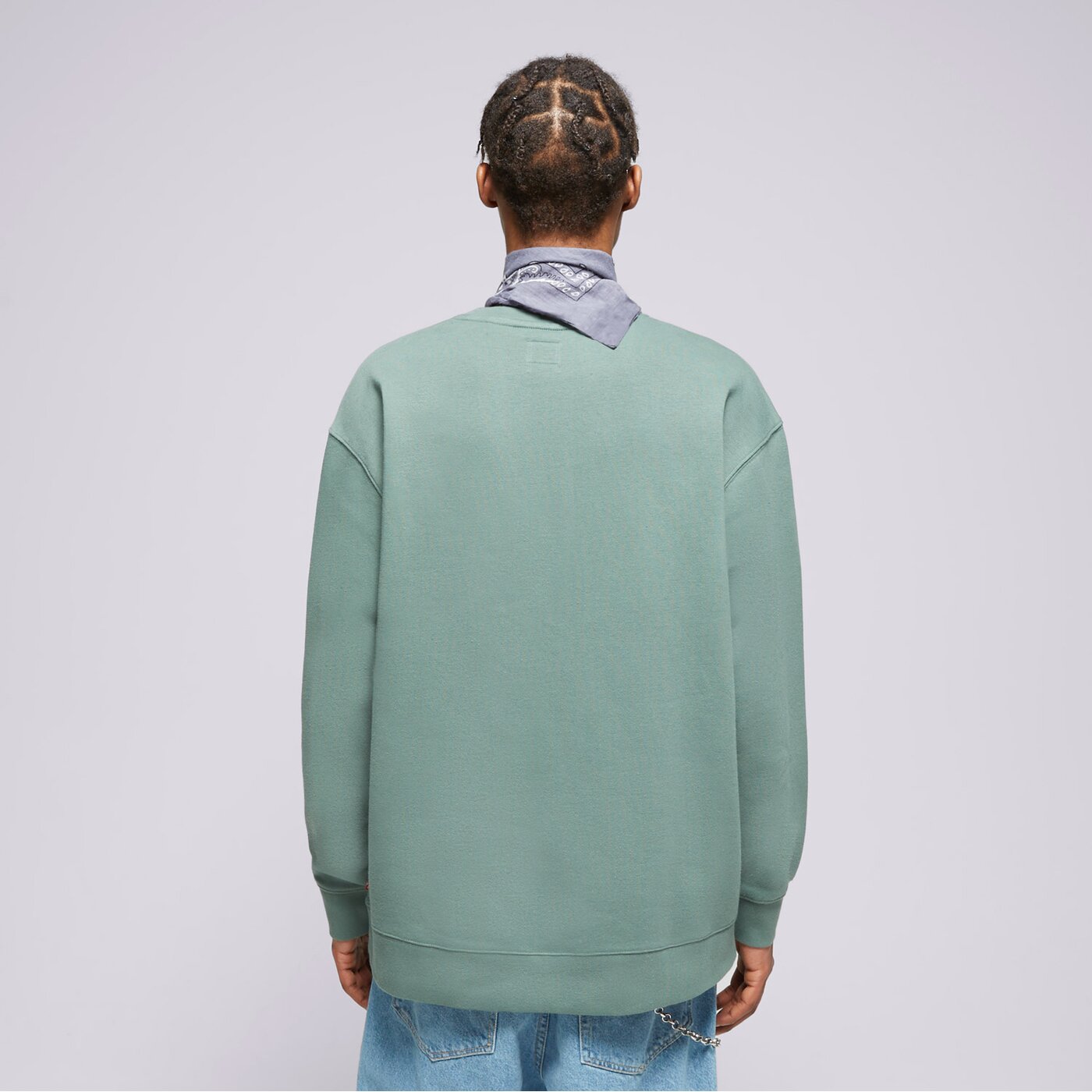 LEVI'S SWEATSHIRT RELAXD GRAPHIC CREW GREENS Khaki