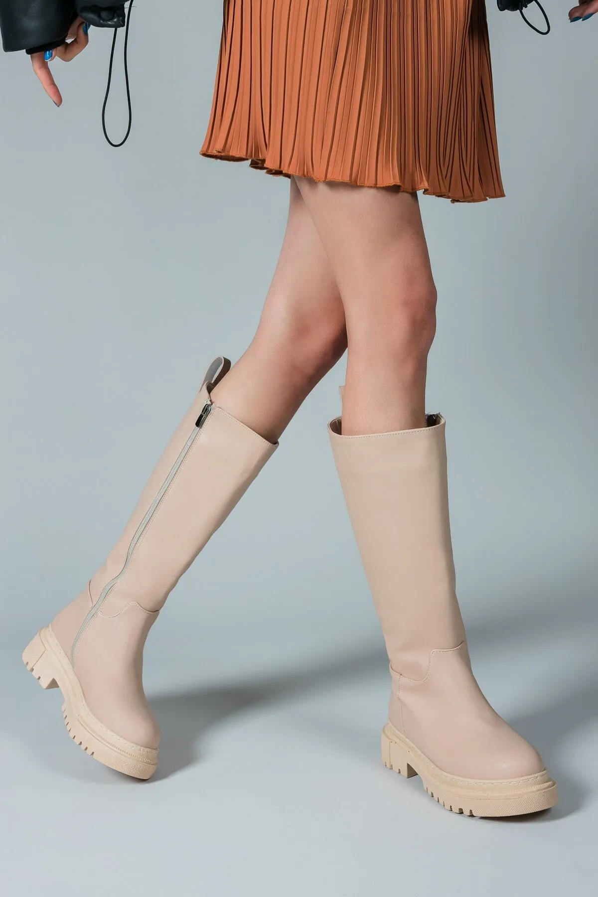 Riccon  Nude Skin Damenstiefel 0012360