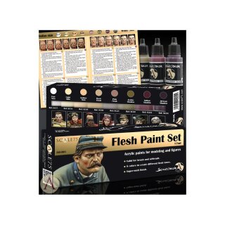 Flesh Paint Set