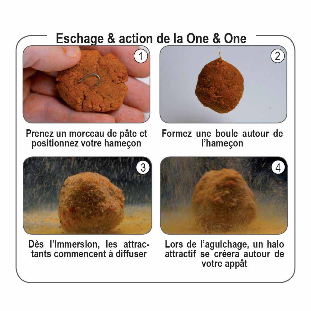 Fun fishing one and one monster crab baiting paste 500g