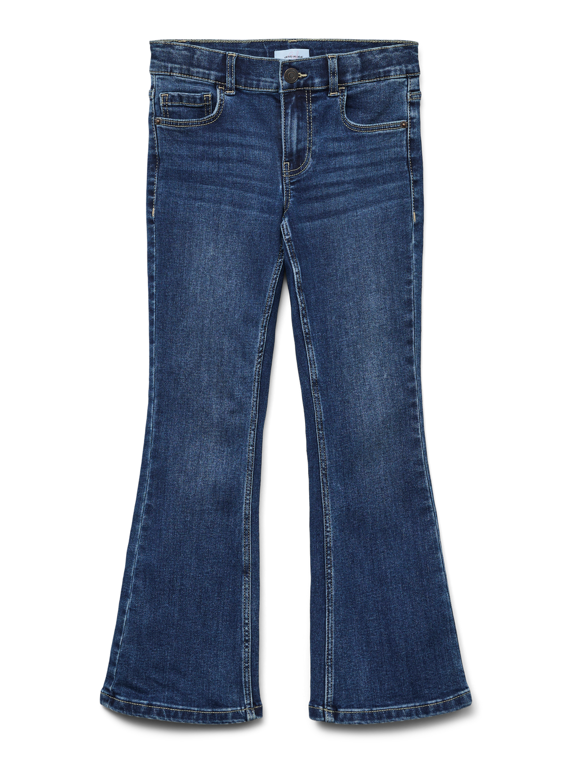 VMRIVER Hohe Taille Weit geschnitten Jeans