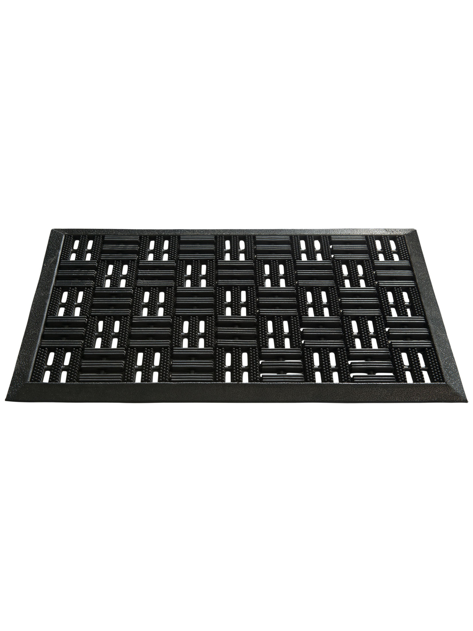 Rubber Plus Fußmatte, Schwarz