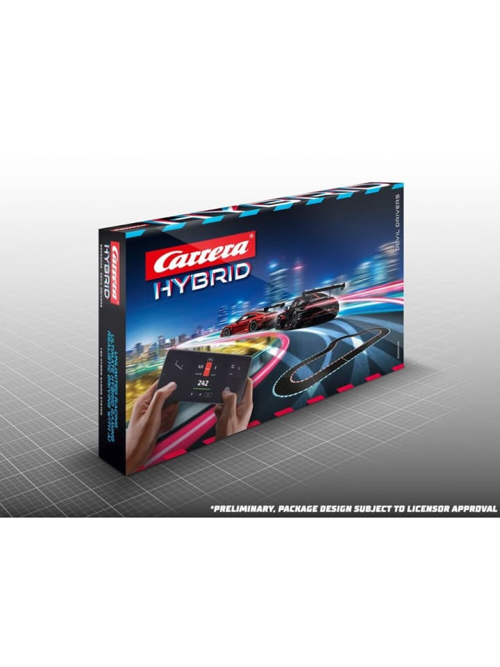 Carrera Autorennbahn Hybrid - Racing Set Devil Drivers, ab 12 Jahre günstig kaufen onesize