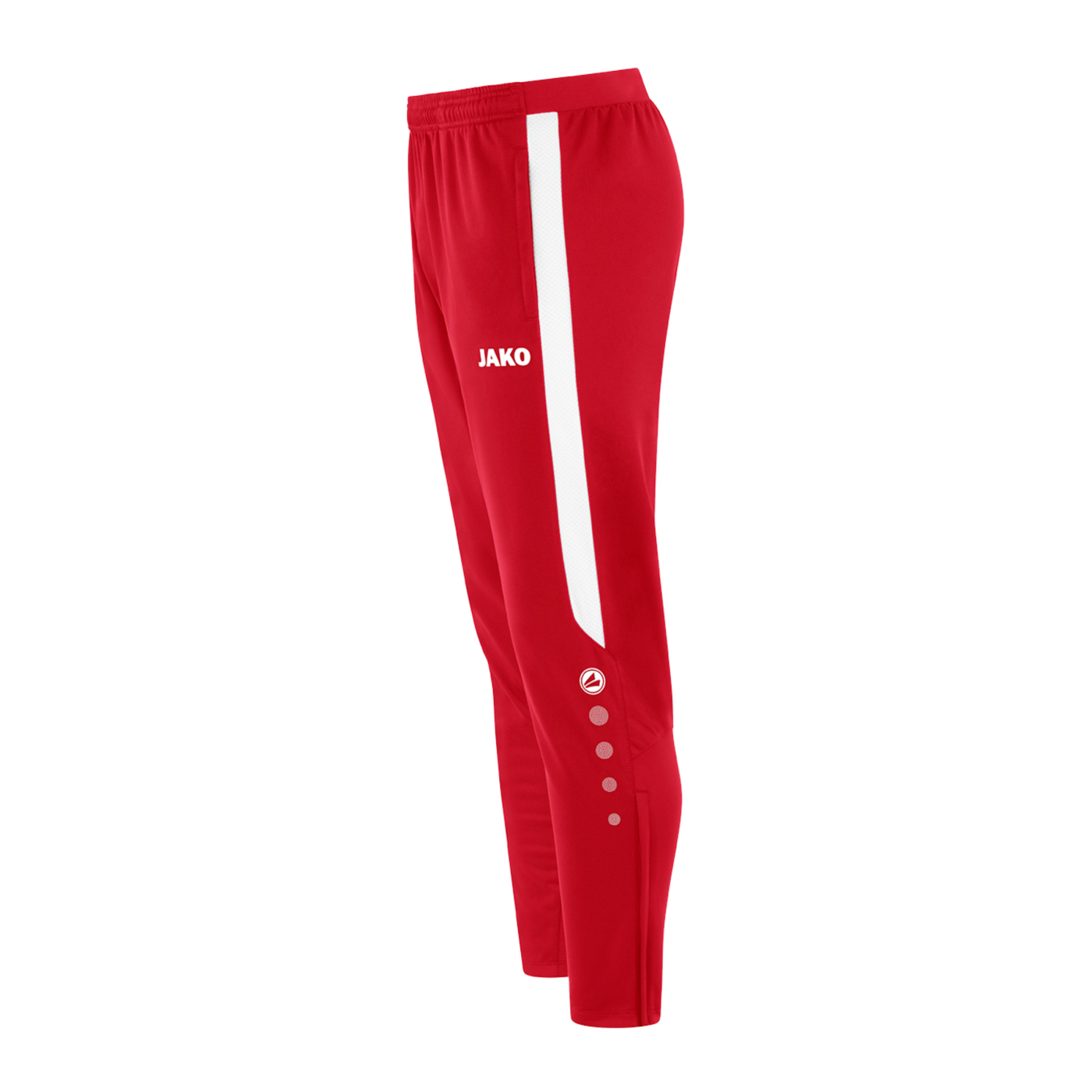 JAKO Power Polyesterhose Rot Weiss F105