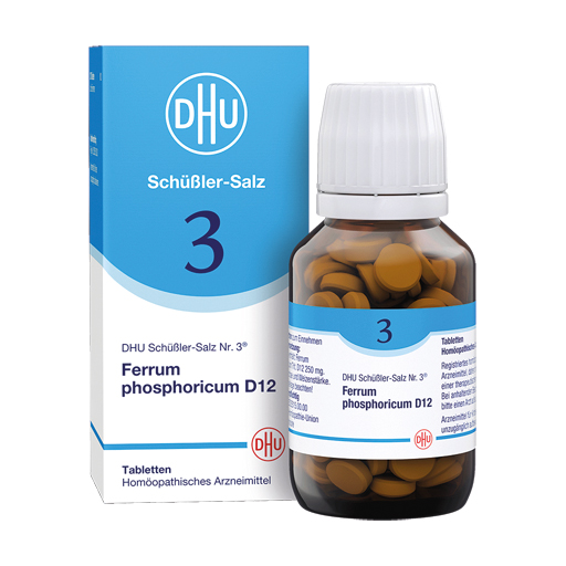 BIOCHEMIE DHU 3 Ferrum phosphoricum D 12 Tabletten  200 St  Tabletten