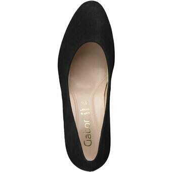 Gabor Plateau Pumps in schwarz
