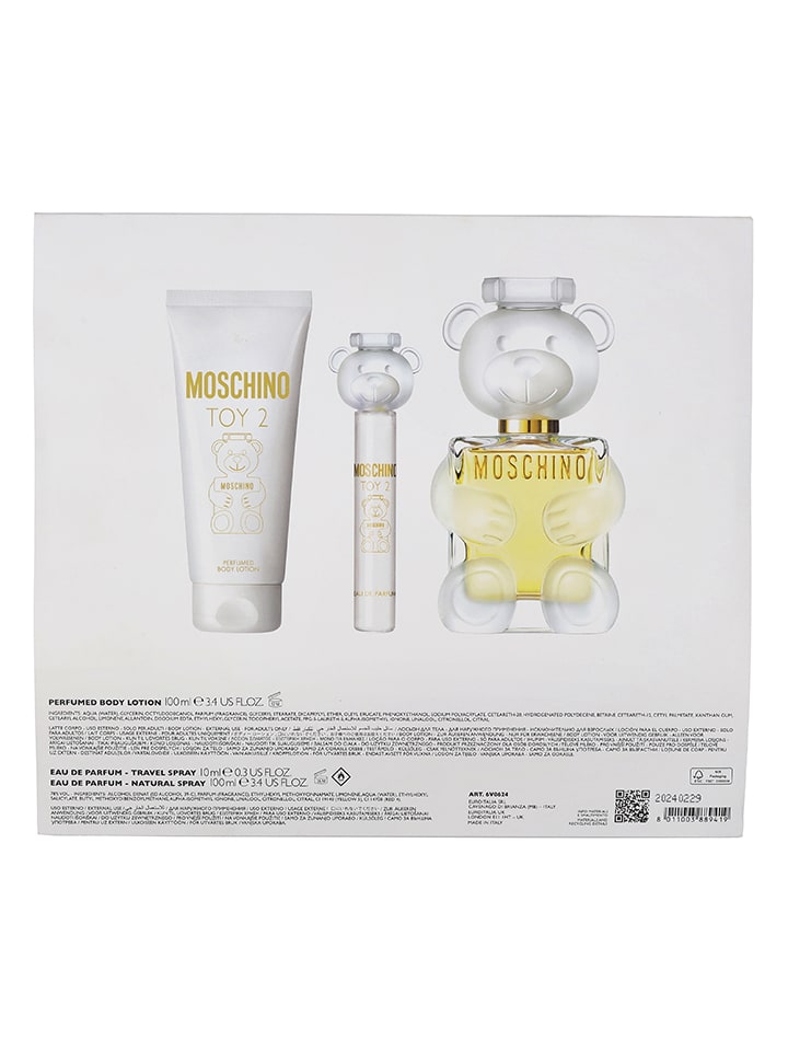 Moschino 3tlg. Set: 