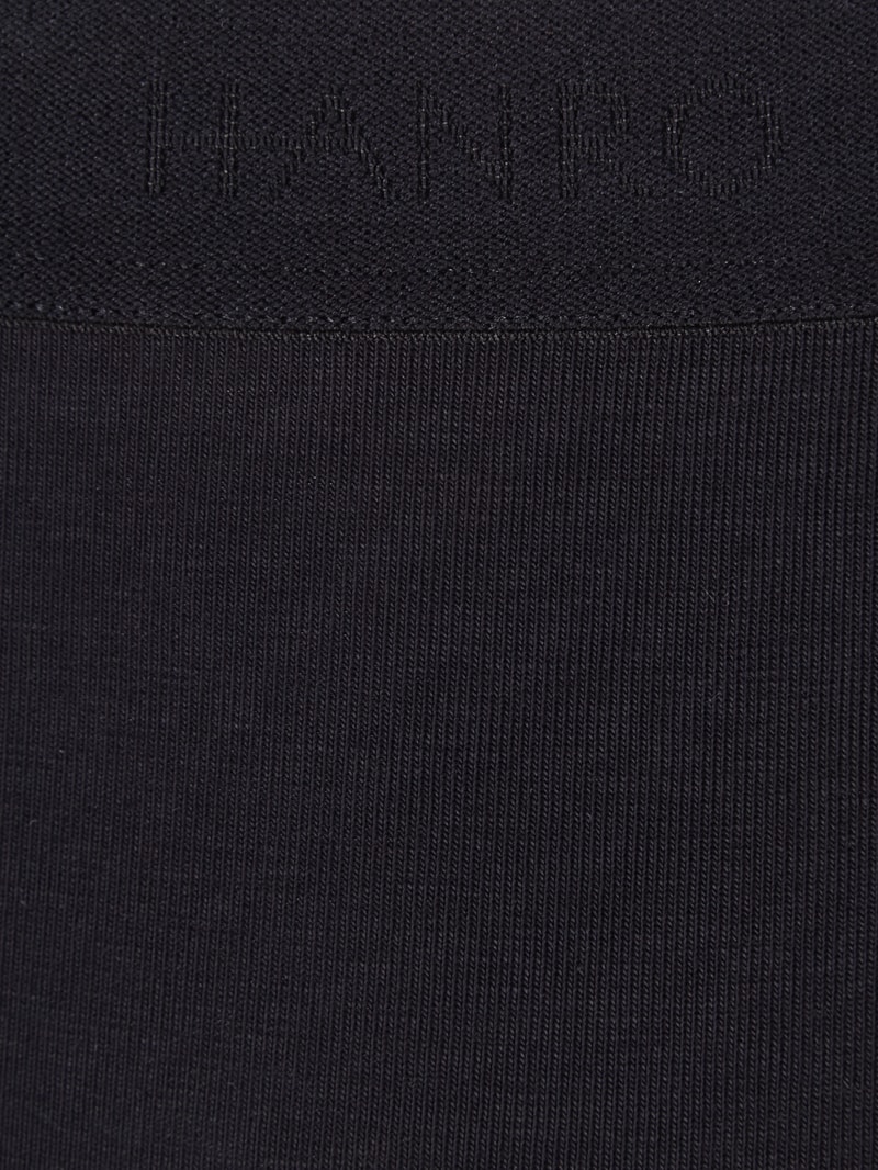 Slip mit Label-Details im 2er-Pack in schwarz