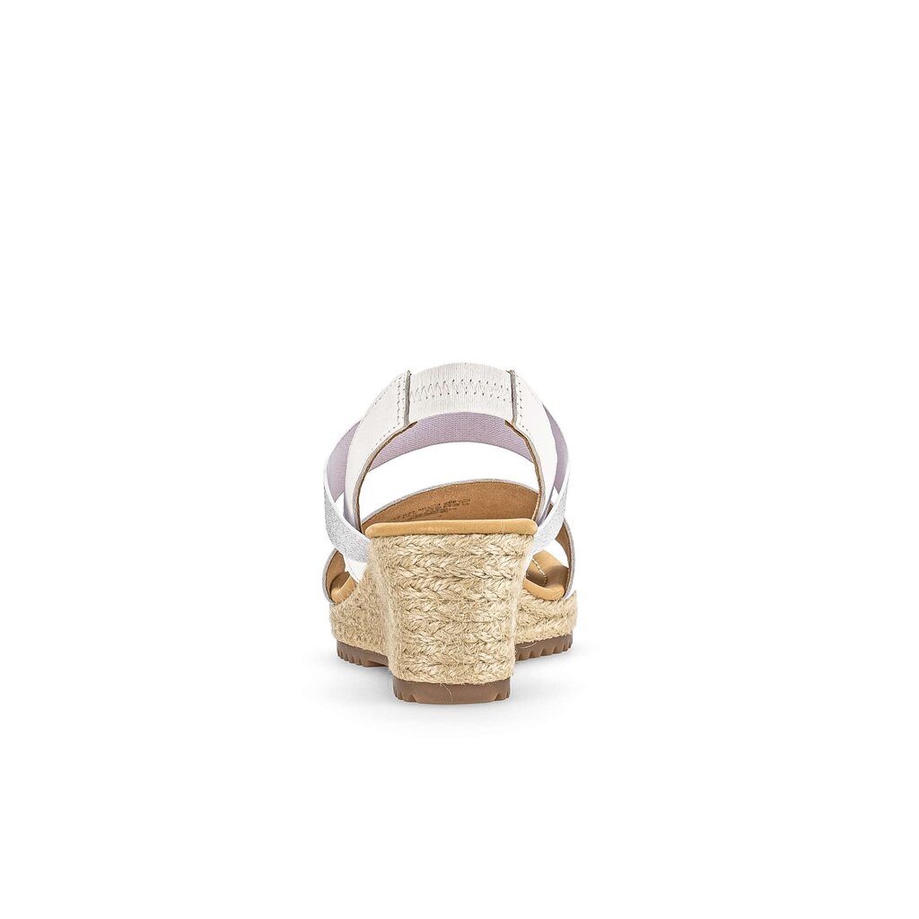 Gabor comfort Keilsandalette weiß