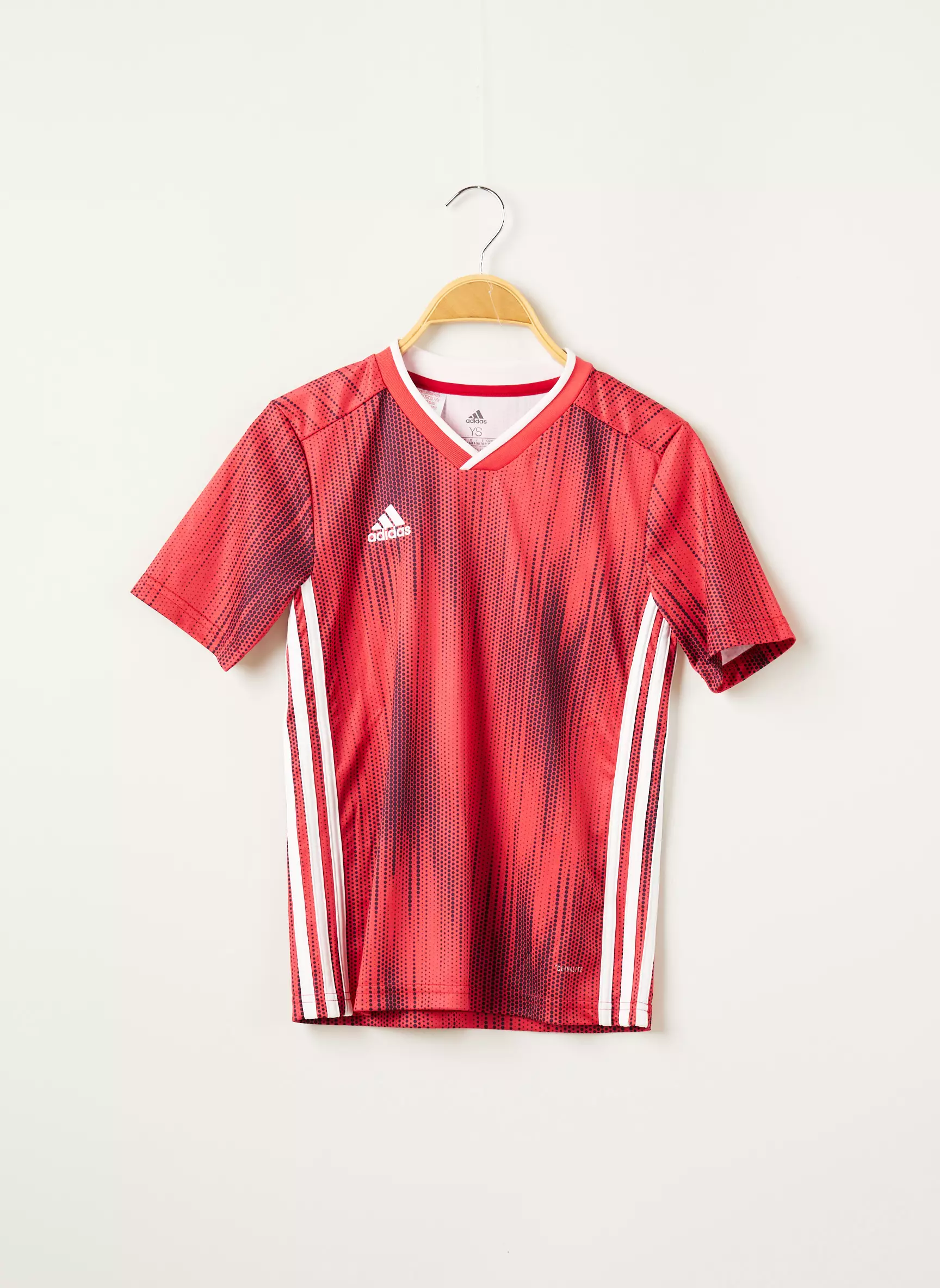 Adidas Tshirts Garcon couleur rouge