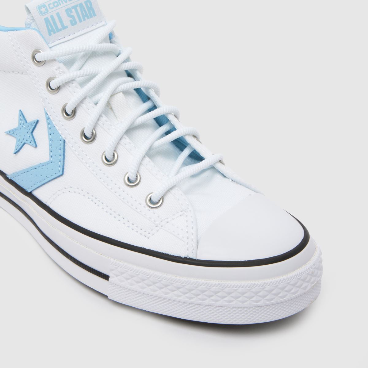 Converse Star Player 76 Mid Tornacipő Fehér & Kék Színben