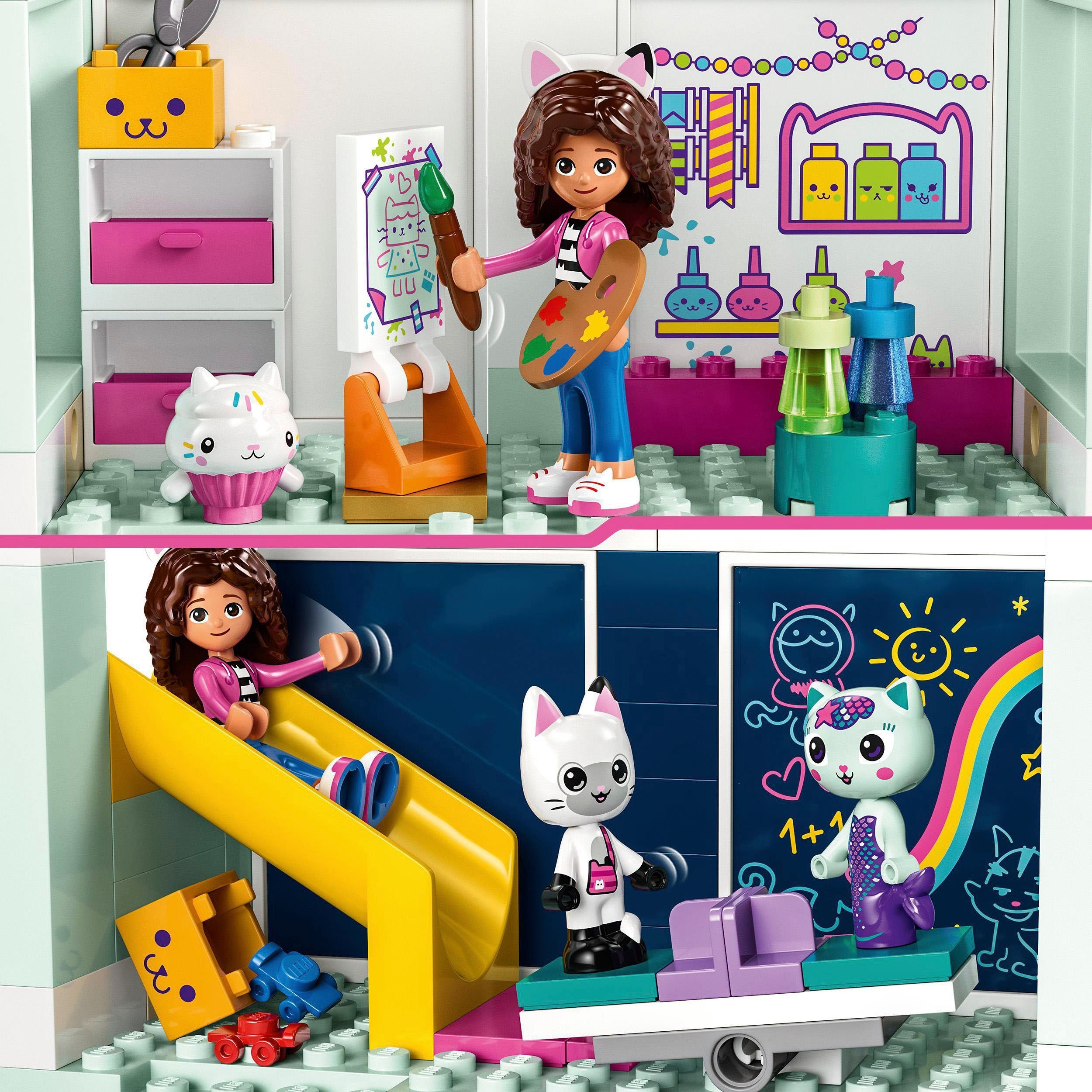LEGO® Konstruktionsspielsteine Gabbys Puppenhaus (10788), LEGO® Gabby's Dollhouse, (498 St), Made in Europe