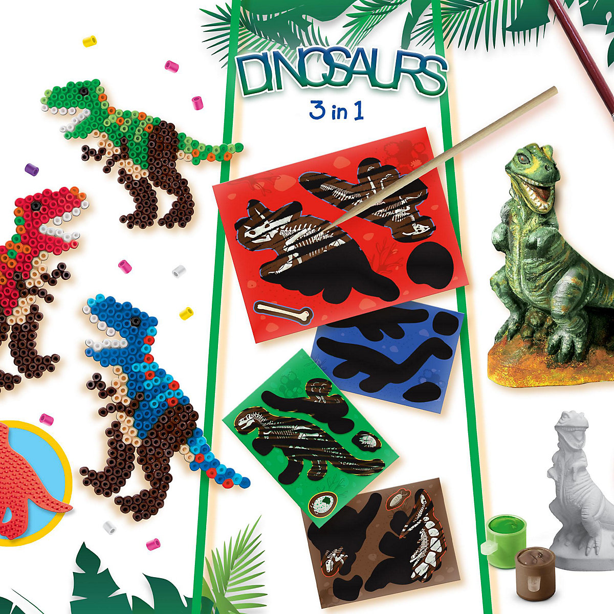 Dinosaurier 3 in 1