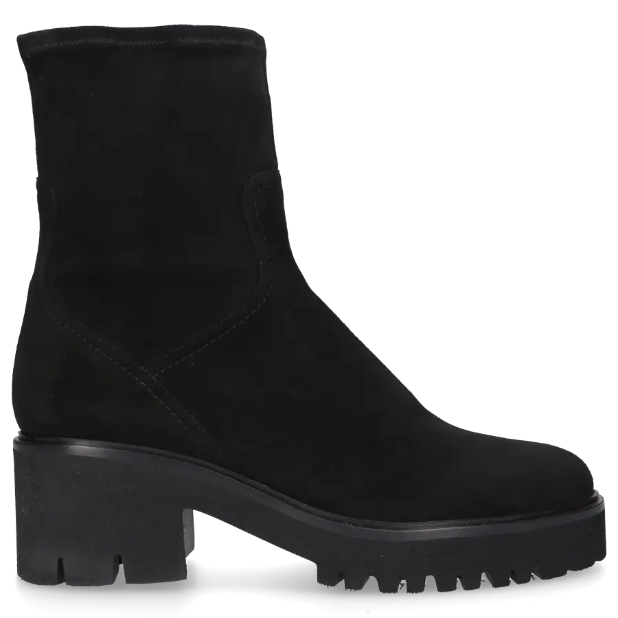 Truman's - Stiefeletten 7644 Nubukleder - schwarz