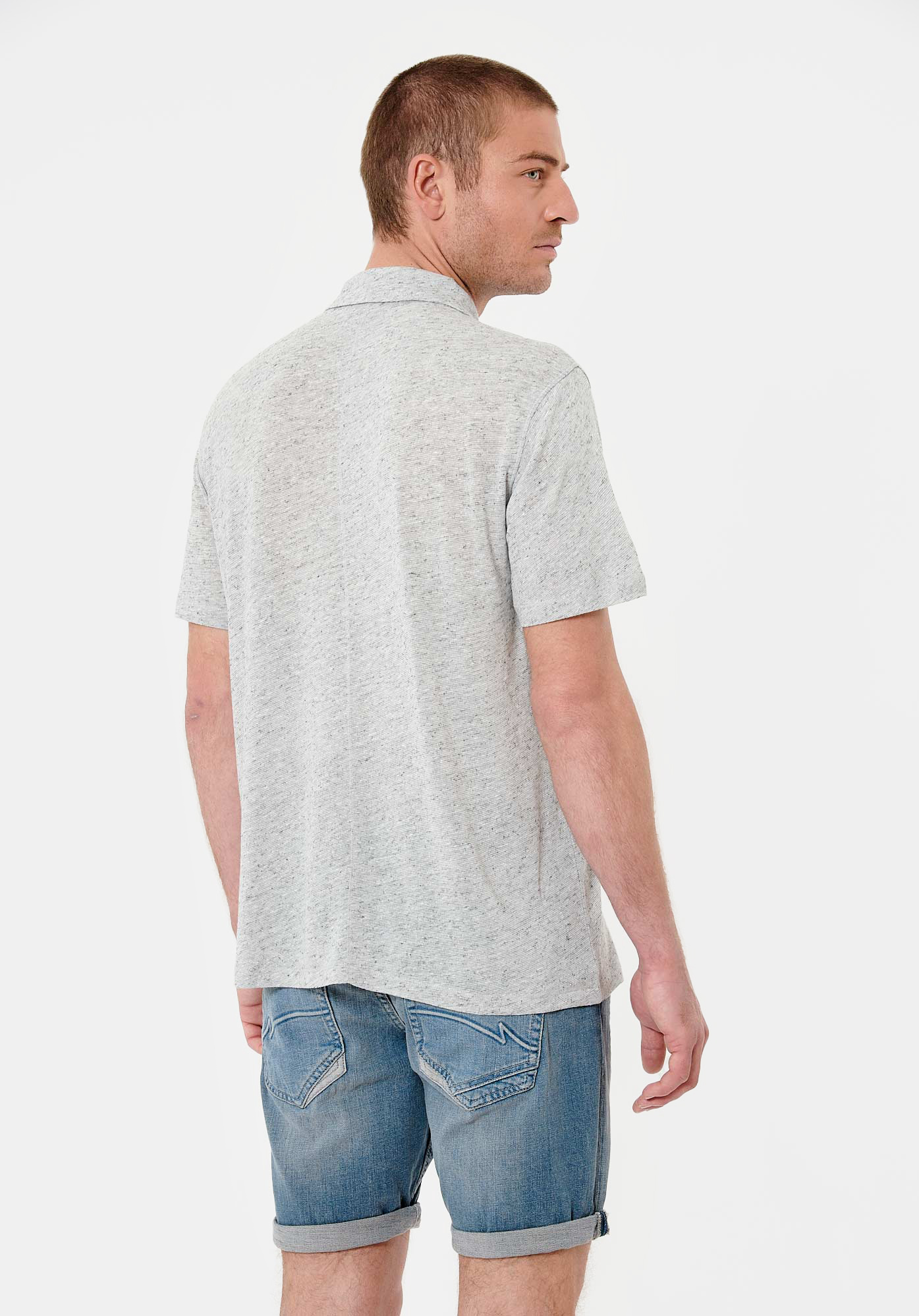 SUM    Polo gris Homme