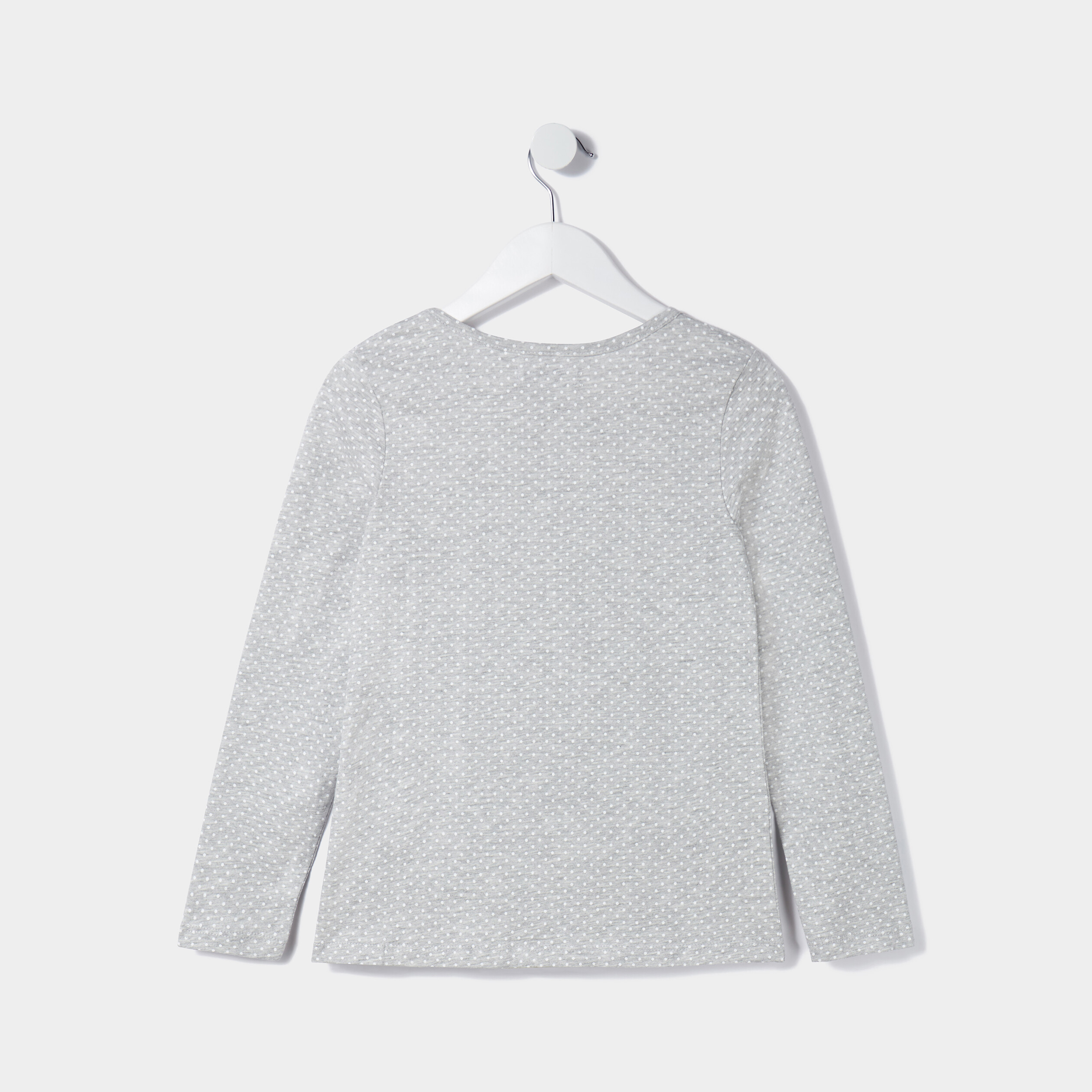 Ensemble pyjama 2 pièces gris clair fille | La Halle