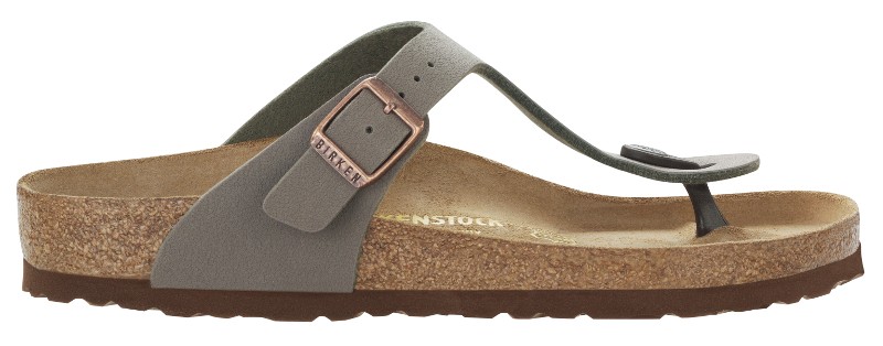BIRKENSTOCK Zehentrenner grau Gizeh