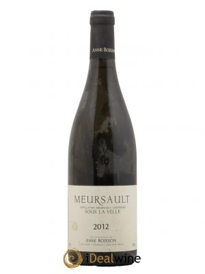 Meursault Sous la Velle Anne Boisson  2012 - Lot de 1 Bouteille