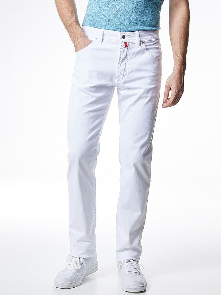 Pierre Cardin Jeans in Weiß günstig kaufen W36/L32
