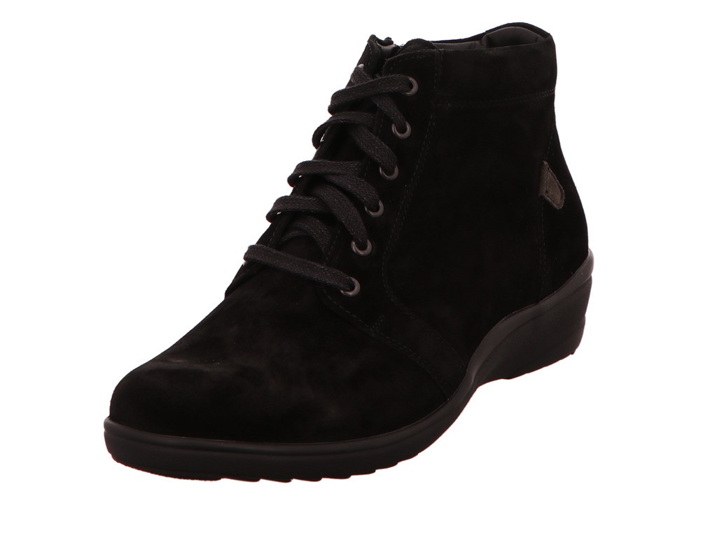 GANTER Schnür-Stiefeletten schwarz Hilde Stfl.