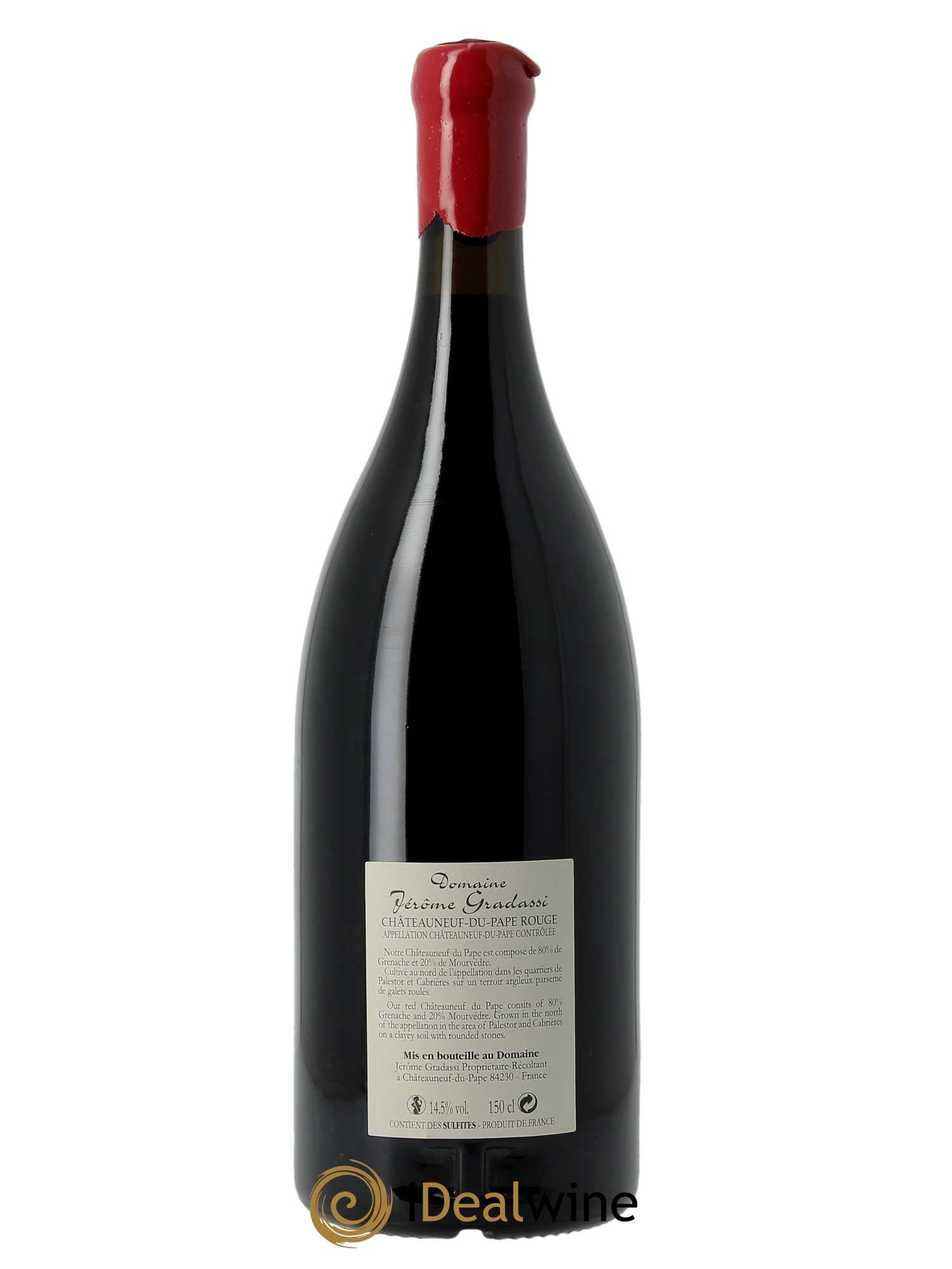 Châteauneuf-du-Pape Jérôme Gradassi  2019 - Lot de 1 Magnum