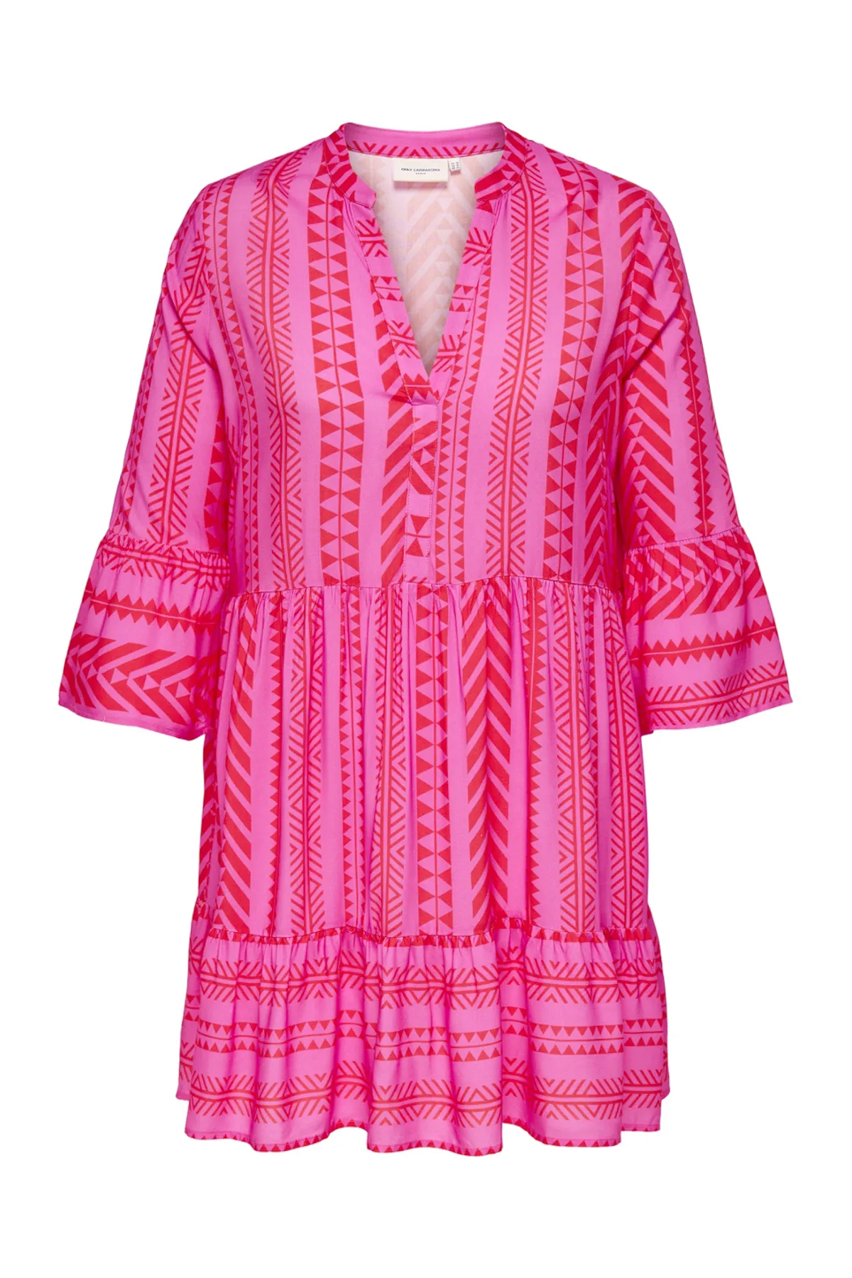 Only Carmakoma  Bluse - Rosa - Regular Fit