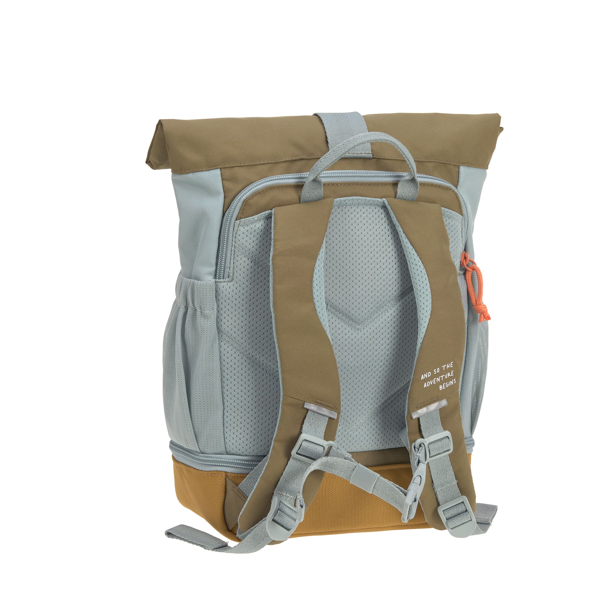 Kindergartenrucksack Rolltop - Nature, Hellblau