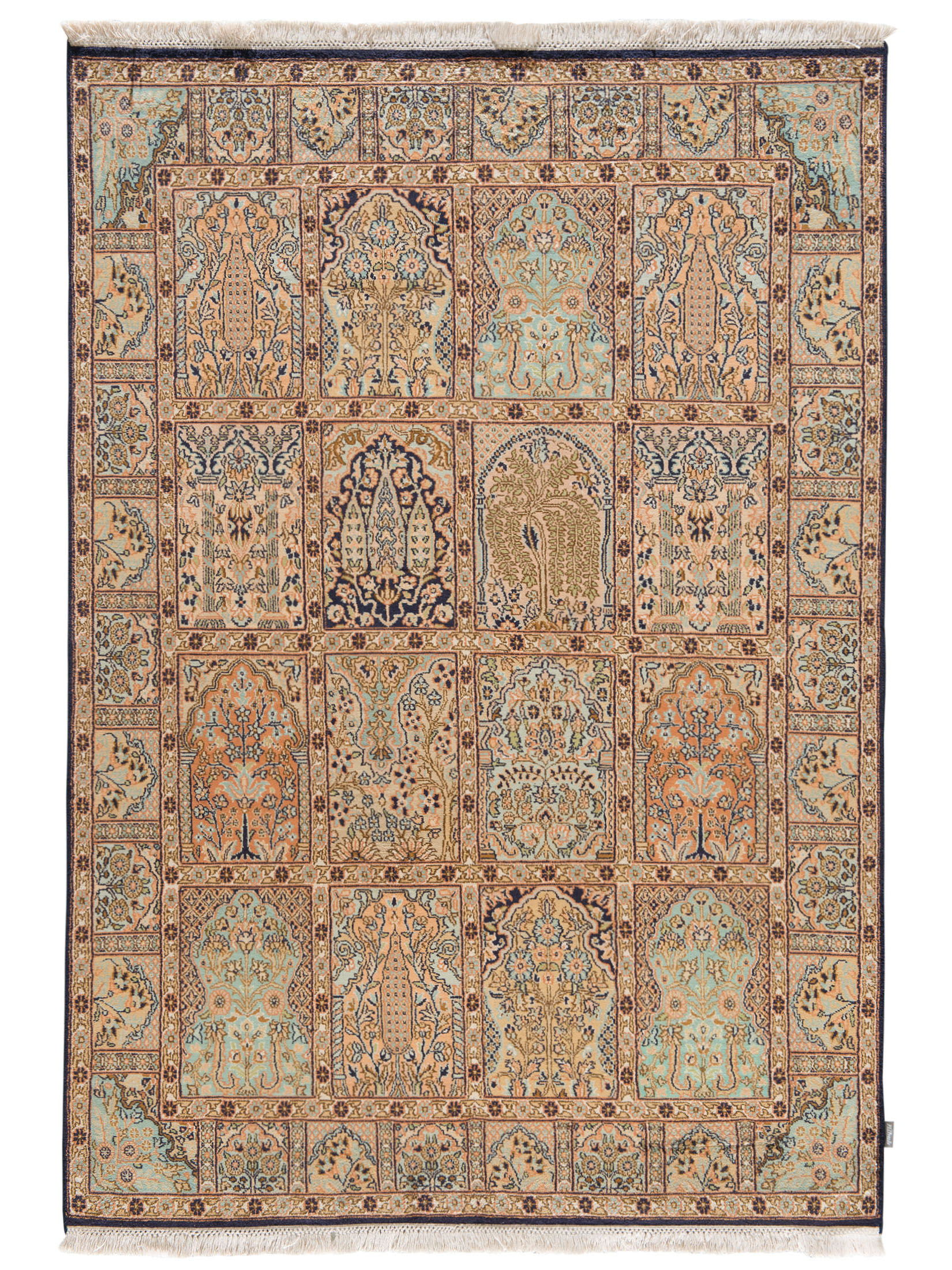 Kaschmir Seide 18/18 ca. 128 x 180 cm, Unikat / Einzelstück