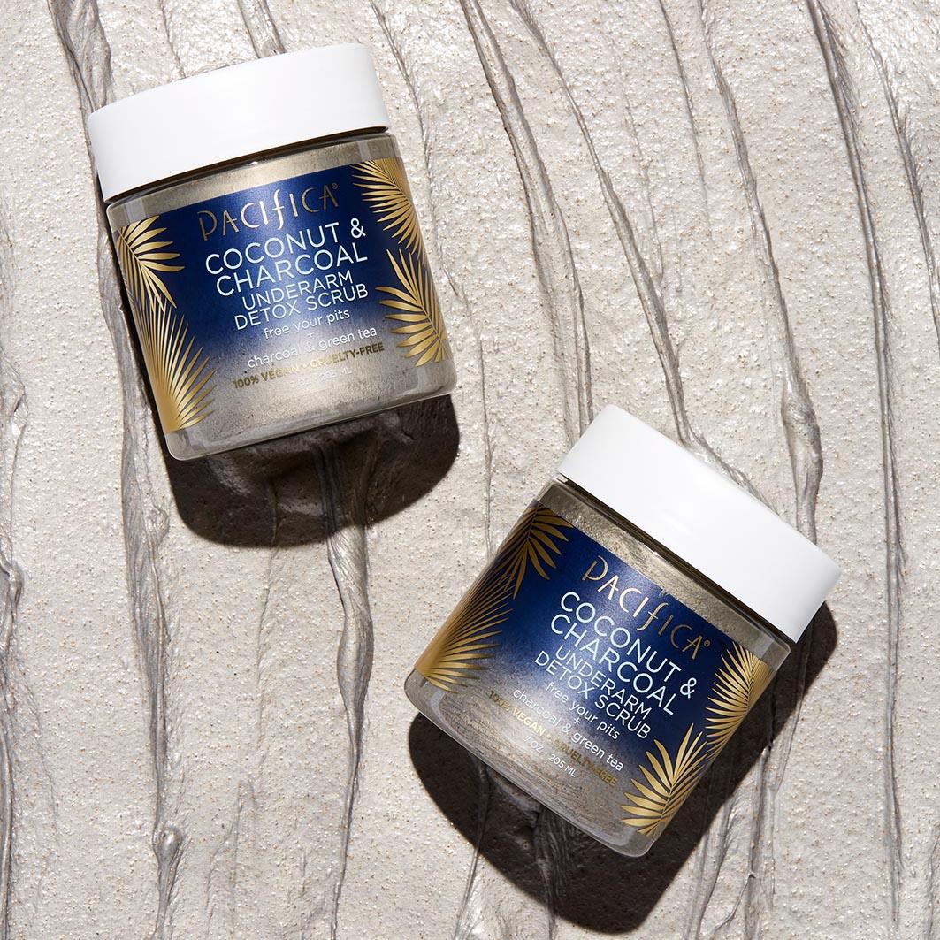 Coconut & Charcoal Underarm Detox Scrub