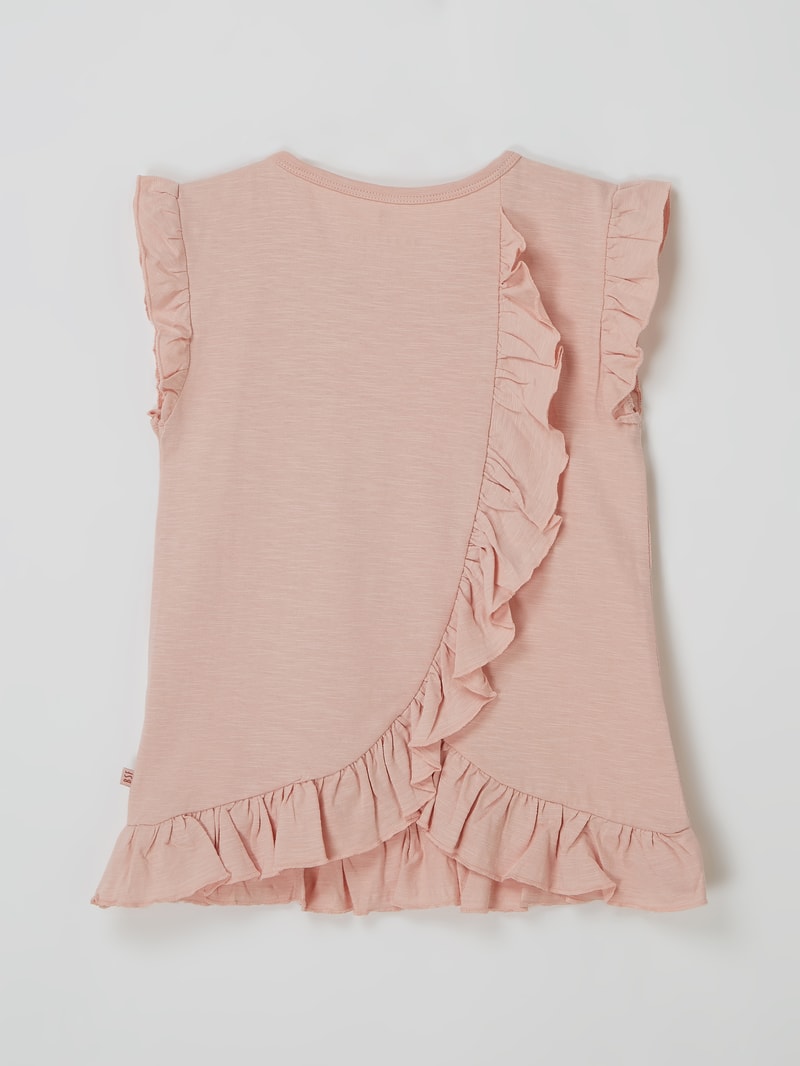 Shirt mit Print in rosa