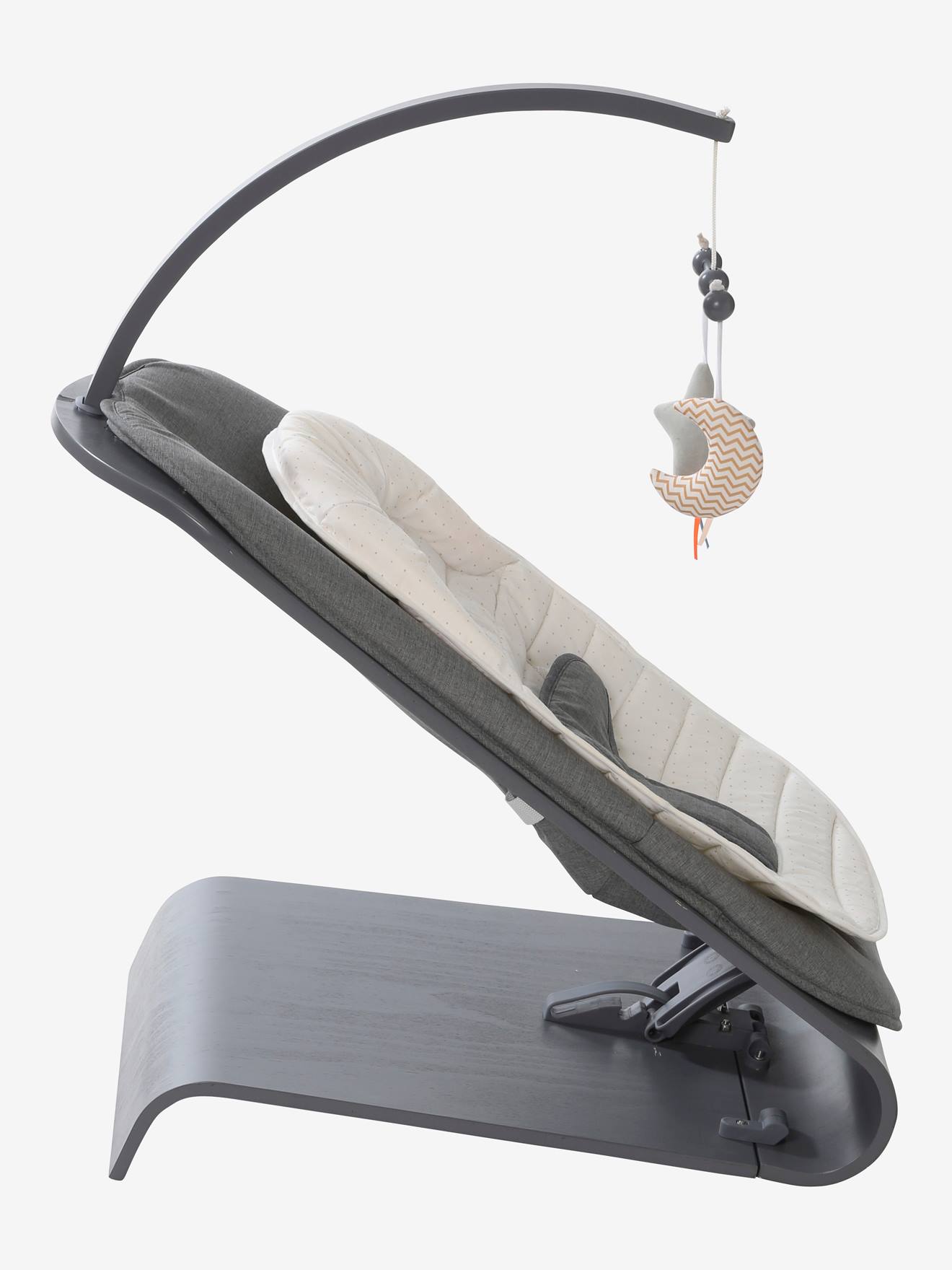 Transat bois vertbaudet Babyrythm gris