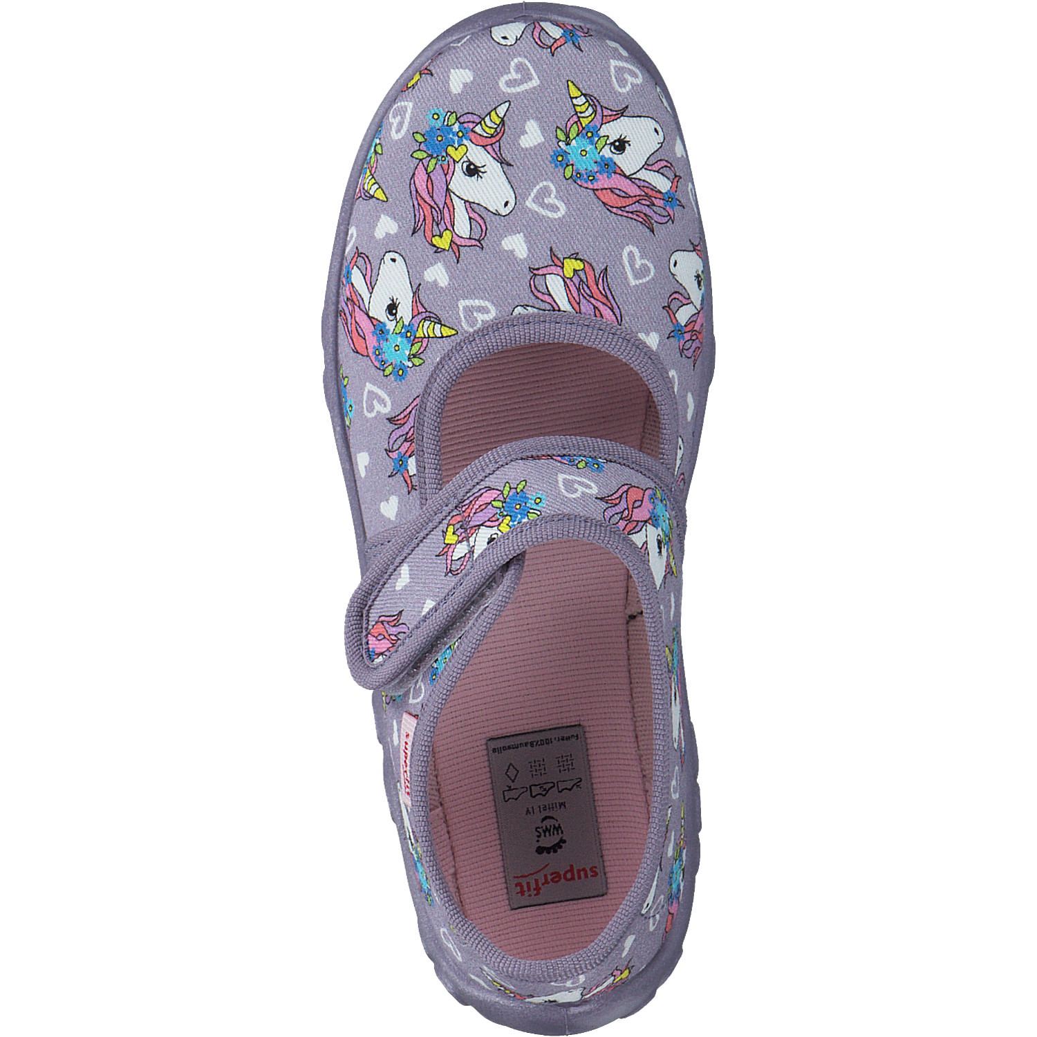 Superfit BONNY 00283, Hausschuhe & Pantoffeln, Kinder, Violett